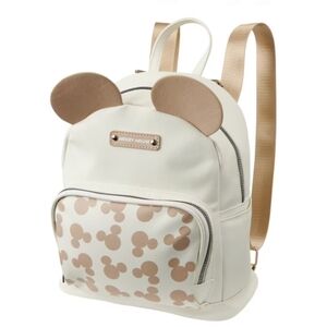 Disney Mickey Mouse Mini Backpack Purse Bag Neutral